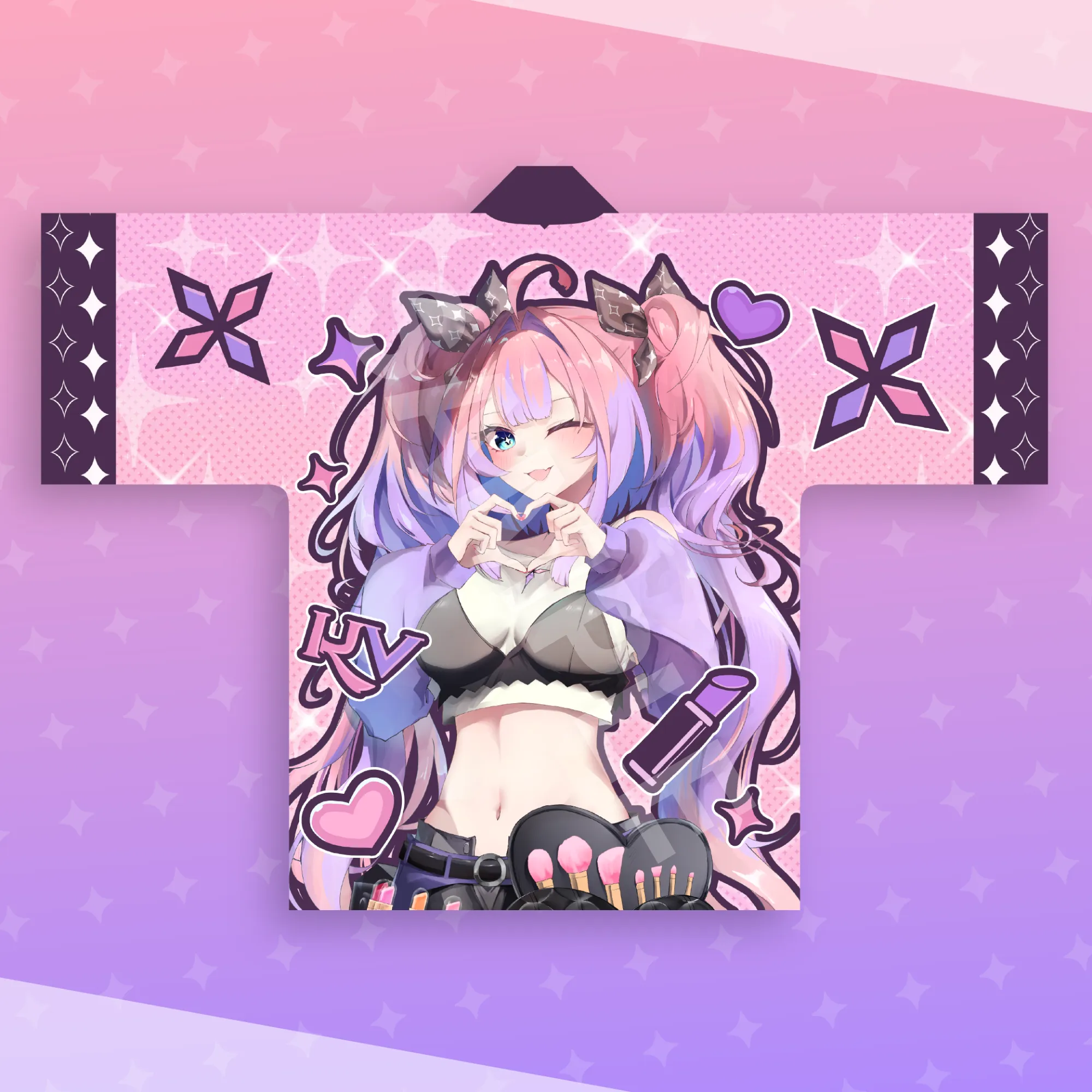 Kikirara Vivi Happi Back View - hololive 7th fes Merchandise